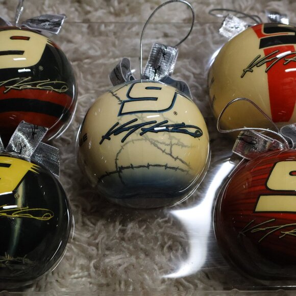 Nascar Action Hanging Christmas 10 Ornaments #24 Jeff Gordon #9 Kasey Kahne IOB - Picture 5 of 14